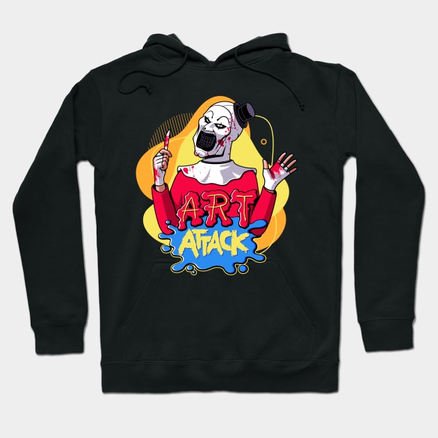 Art Attack Hoodie by JayHai